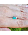 1.10 ct. Baguette cut Fine Quality Loose Natural Colombian Emerald