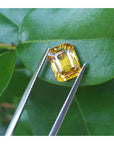 3.75 ct. Loose Yellow Sapphire Eye Clean Crystal from Sri Lanka