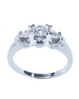 Diamond engagement ring round cut