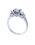 14K natural diamond ring