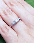 Bridal Gold and diamond ring