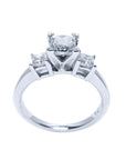 Affordable diamond engagement ring princess cut
