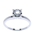 Affordable diamond engagement ring