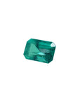Loose natural colombian emerald from the Muzo mines.