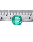 Loose emerald-cut emerald