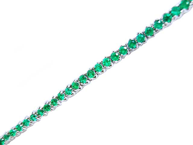 Real Colombian emerald jewelry