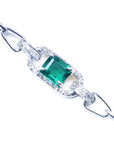 Emerald bracelet