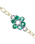 Emerald bracelet
