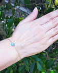 Ladies and girls emerald bracelet
