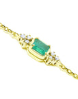 Natural Emerald bracelet