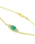 Women's Emerald bracelet