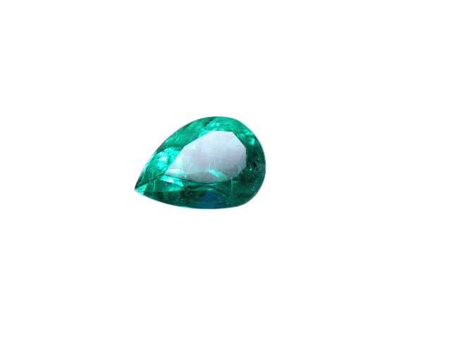 Natural emeralds from Colombia