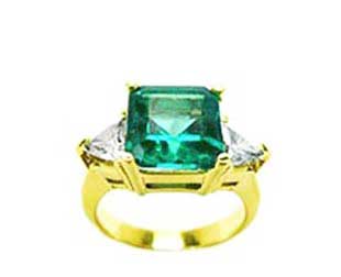 Real Colombian emerald jewelry