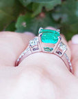 oro de 18k anillo para mujer