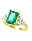 Emerald rings for women