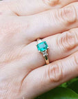Emerald rings made in USA