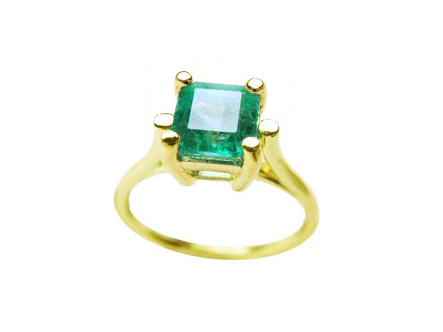 Natural emerald ring for sale