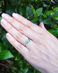 Authentic Colombian emerald rings for mother's day