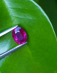 Oval shaped real ruby for sale