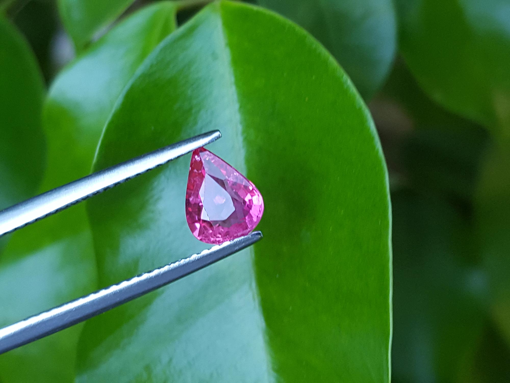 Inexpensive loose natural ruby