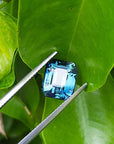No heated Certified blue sapphire