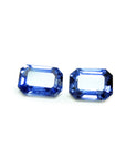 Blue sapphires matching pair