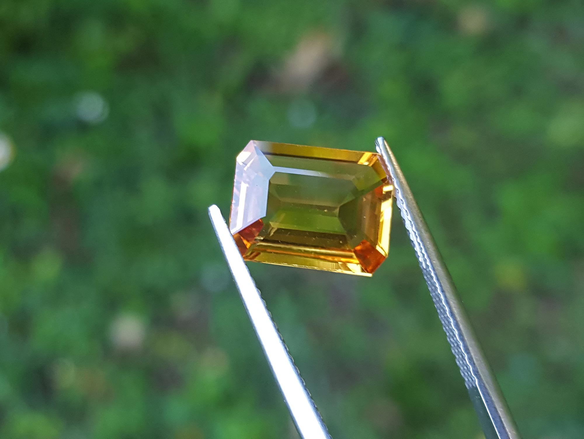 Fine yellow sapphire for sale