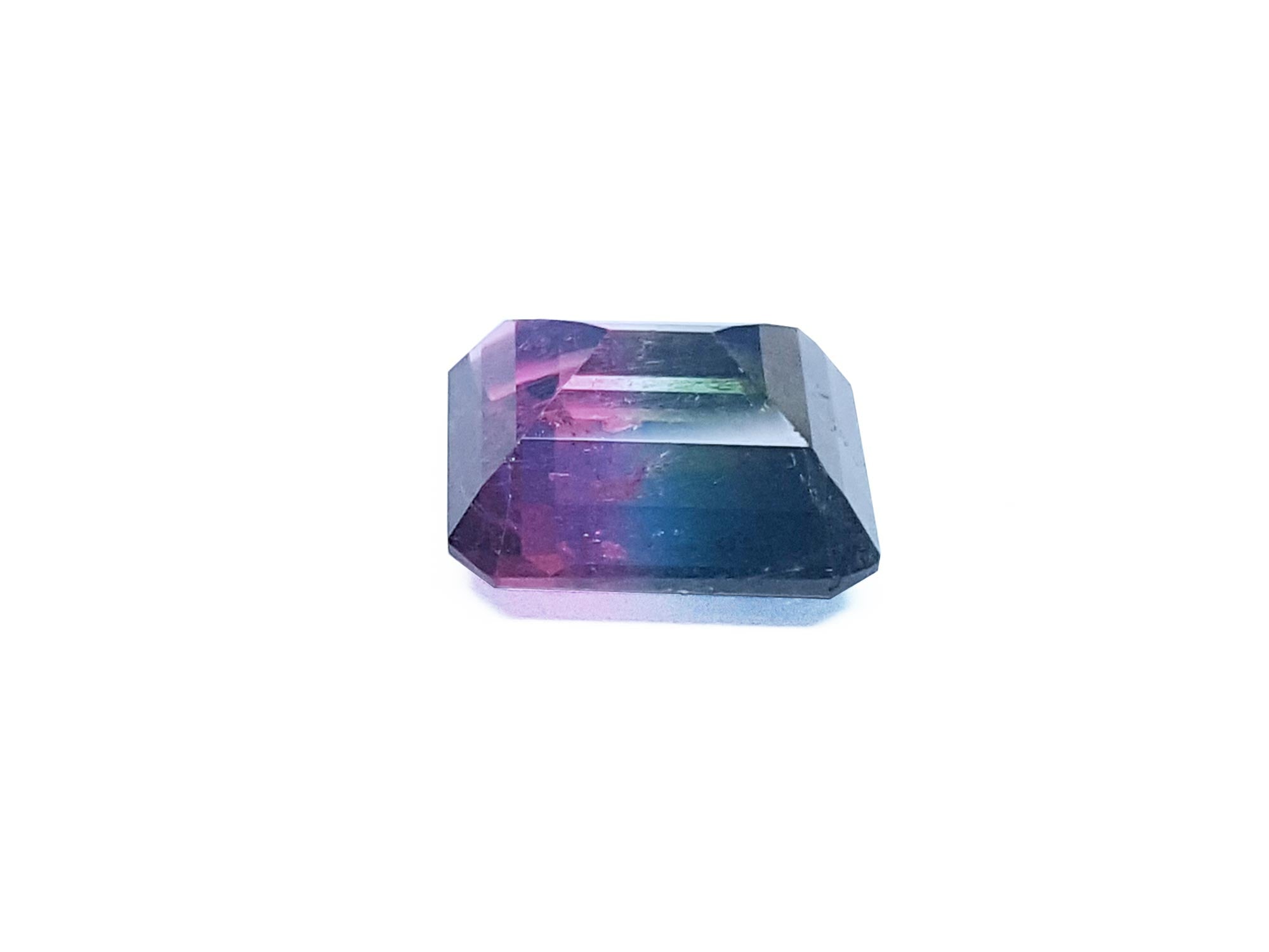 Bicolor watermelon tourmaline