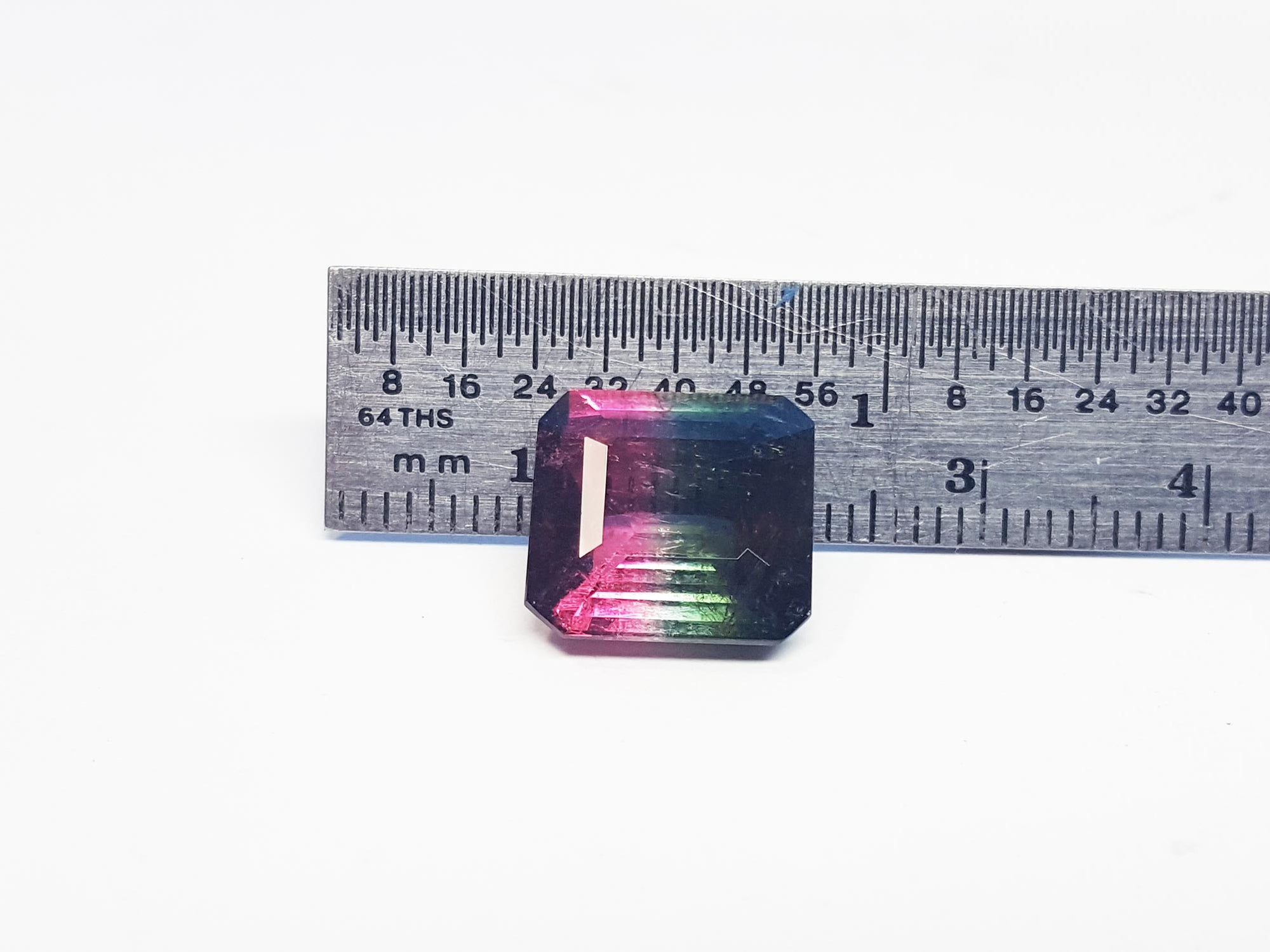 Natural watermelon tourmaline