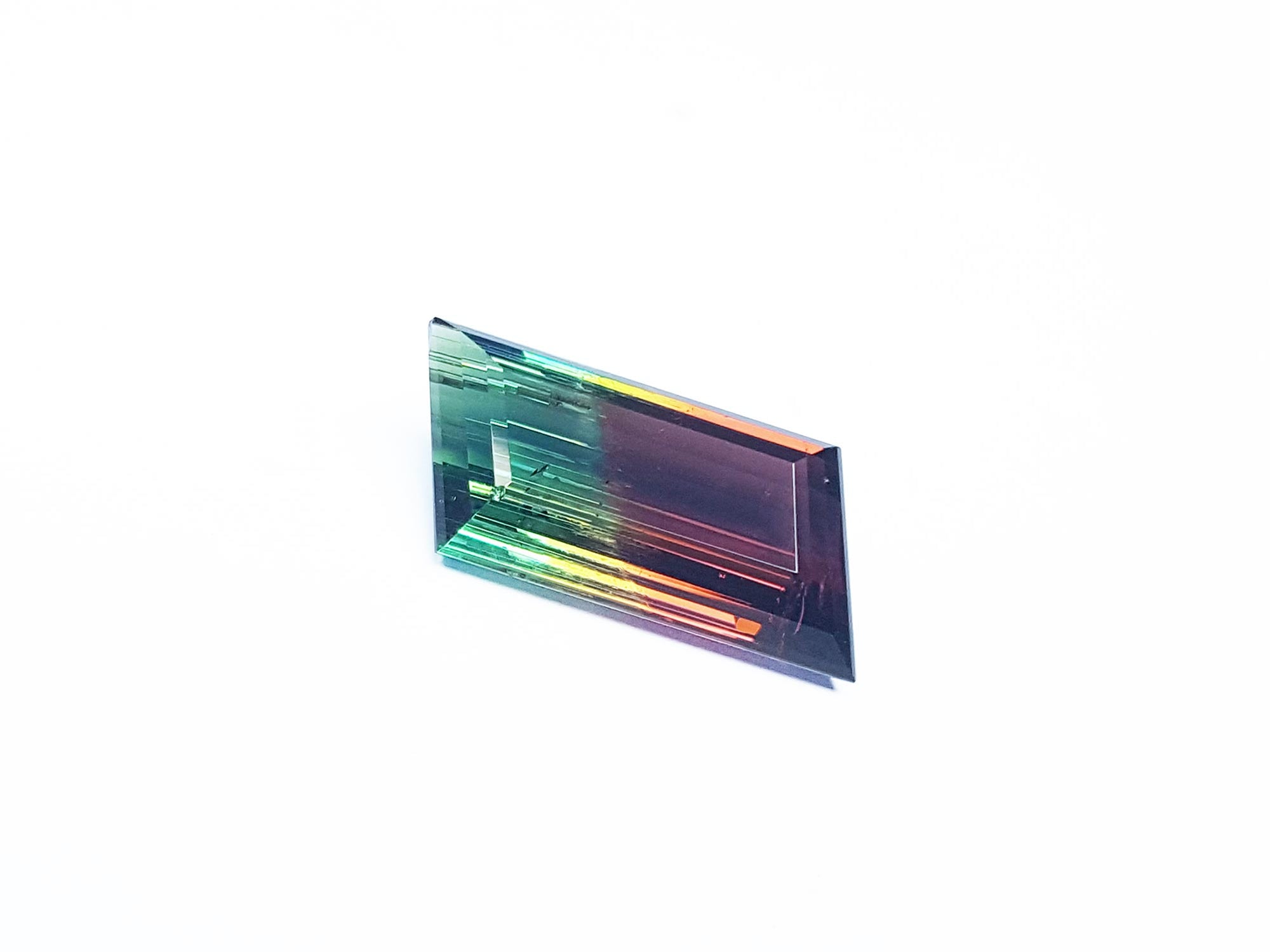 Bicolor Watermelon tourmaline