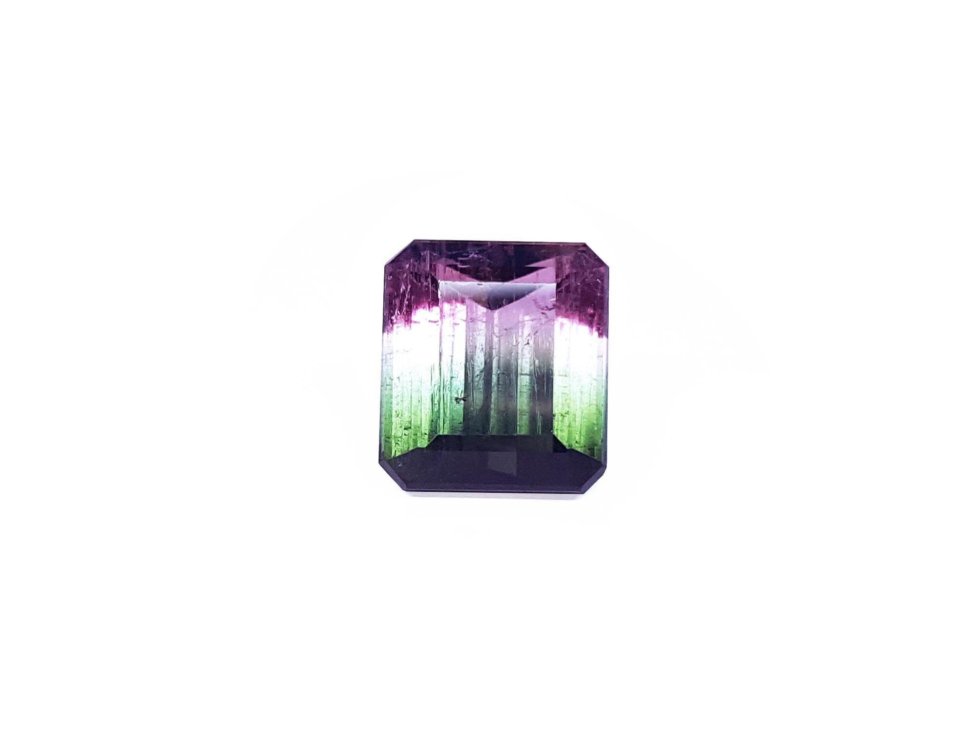 Bicolor watermelon tourmaline