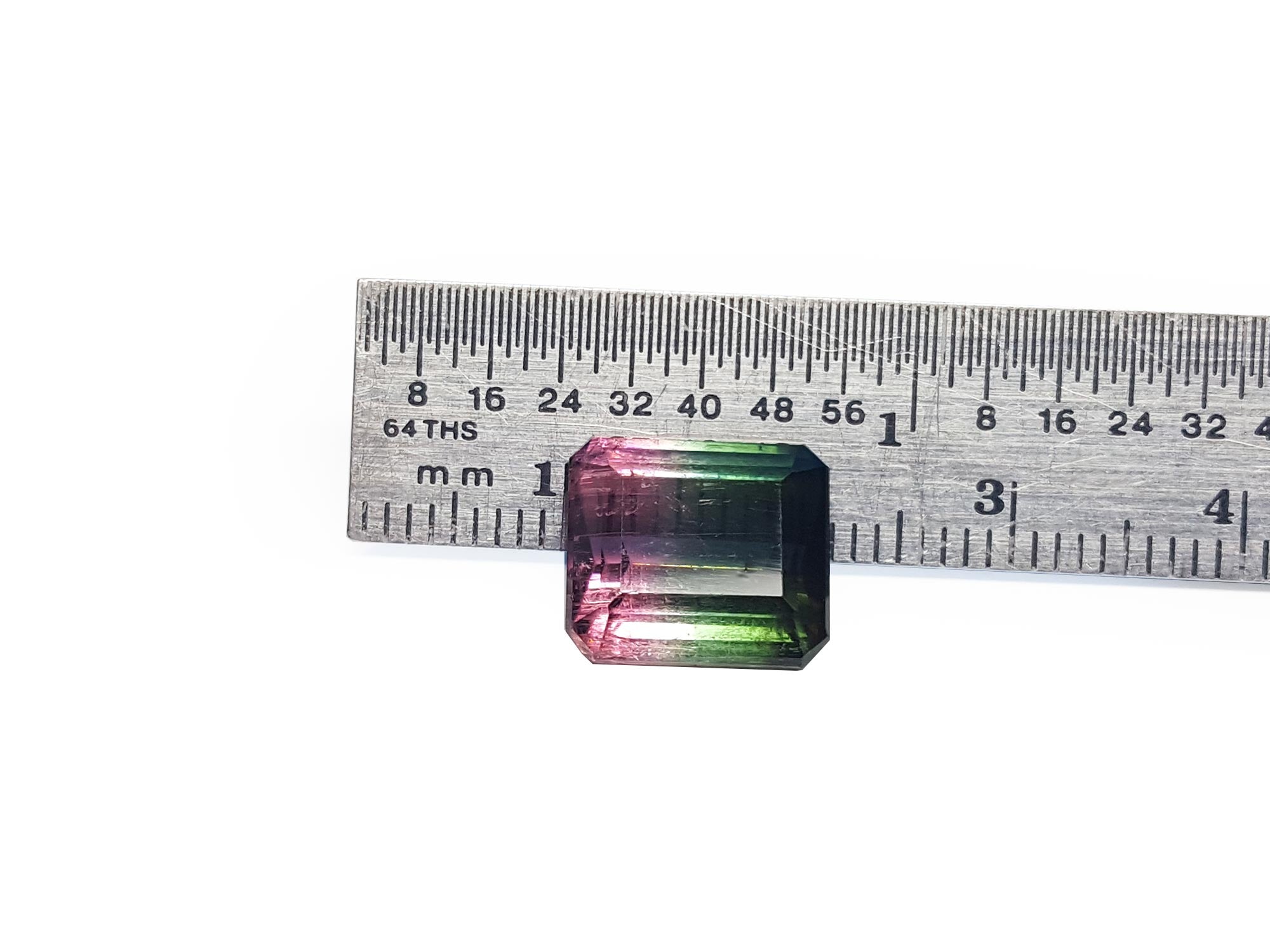 Green watermelon tourmaline