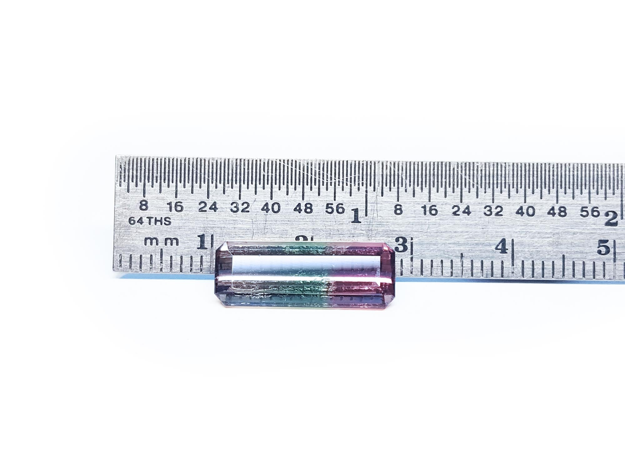 Natural watermelon tourmaline