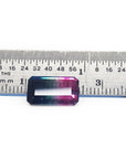 Emerald cut watermelon tourmaline