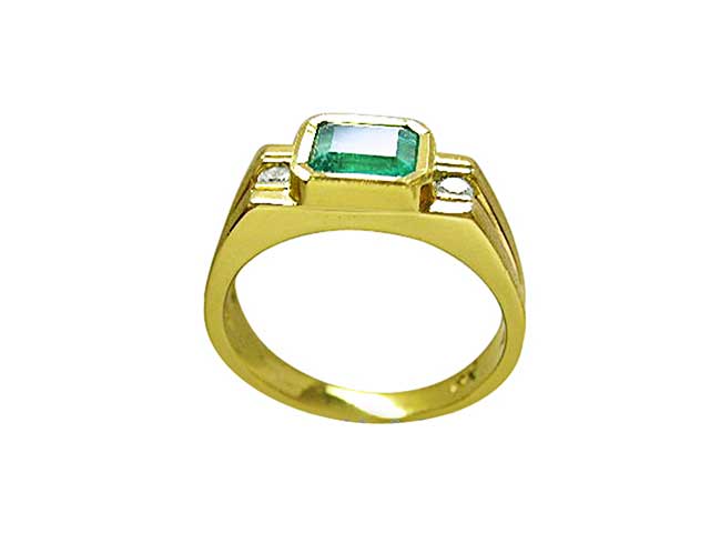 Real Colombian emeralds jewelry