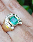 Men's Emerald Ring for sale