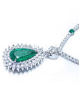 From Muzo Colombian emeralds