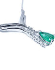 Emerald necklaces
