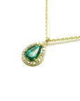 Gold fine emerald Jewelry for sale