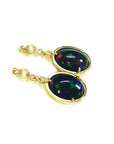 Ethiopian opal earrings