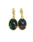 Welo opal earrings