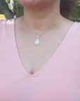 Natural Australian opal pendant