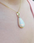 real Australian opal necklace