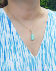 Authentic Australian opal necklace