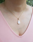 Natural opal necklace