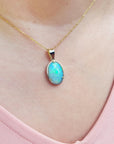 Natural opal pendant