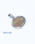 Genuine opal necklace