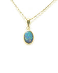 Australian opal pendants