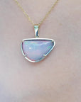 Natural Ethiopian opal pendant 