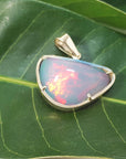 Fine Ethiopian opal necklace